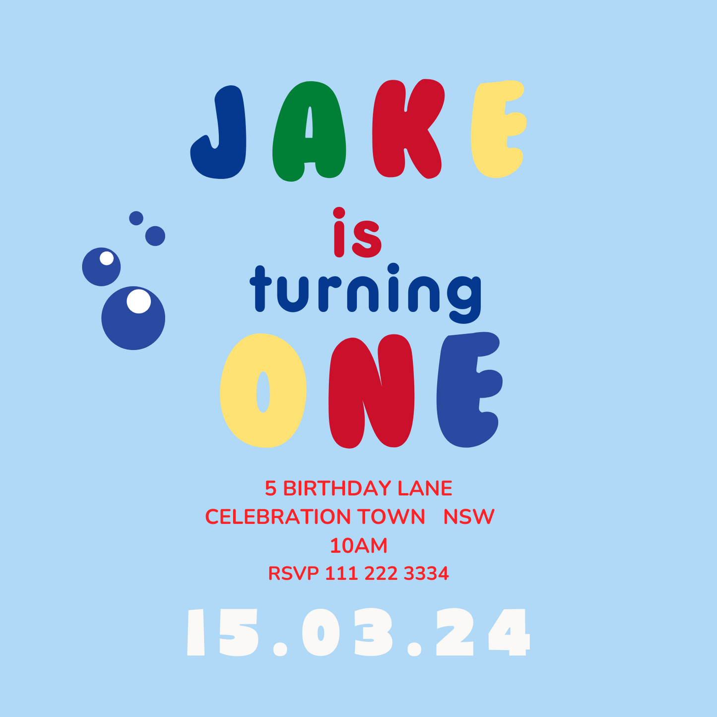 Save the dates & invitation magnets