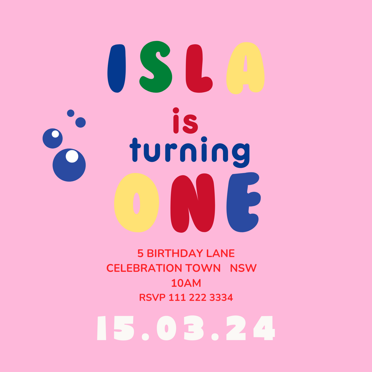 Save the dates & invitation magnets